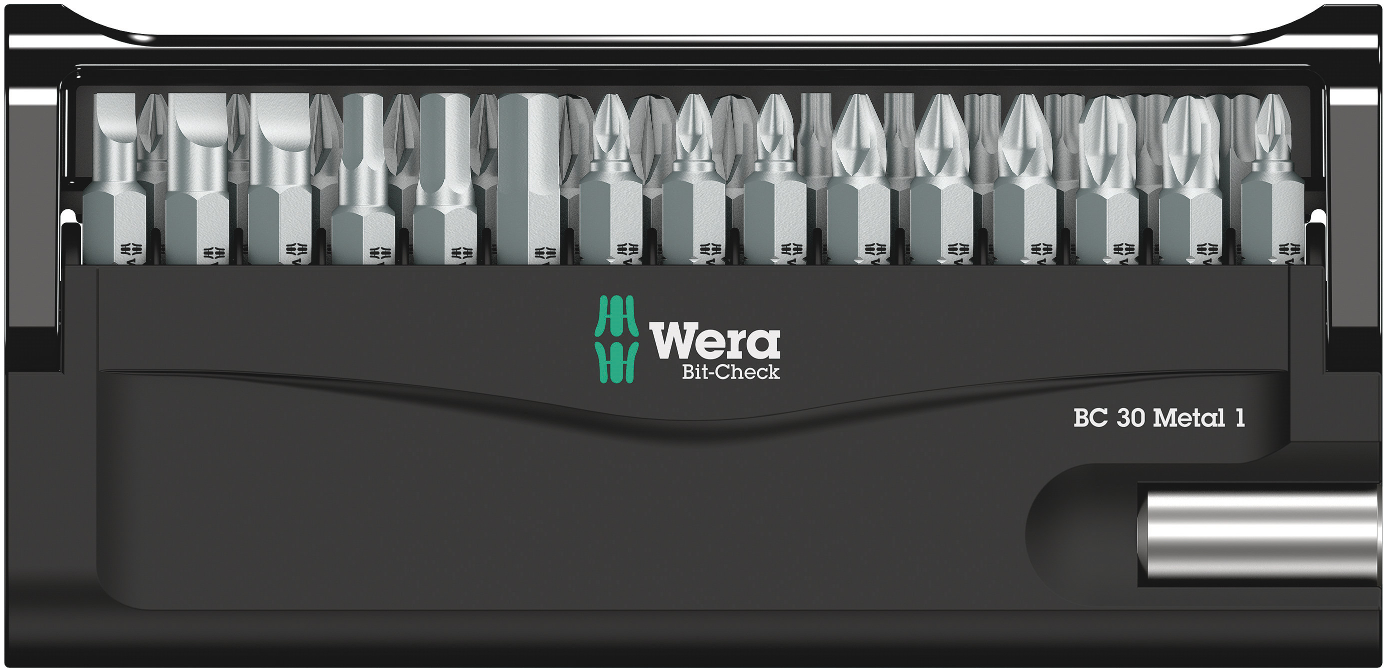 WERA Bit-Sortiment 1/4" Metal 1 SB 30-teilig im Bit-Check Produktbild img2 L