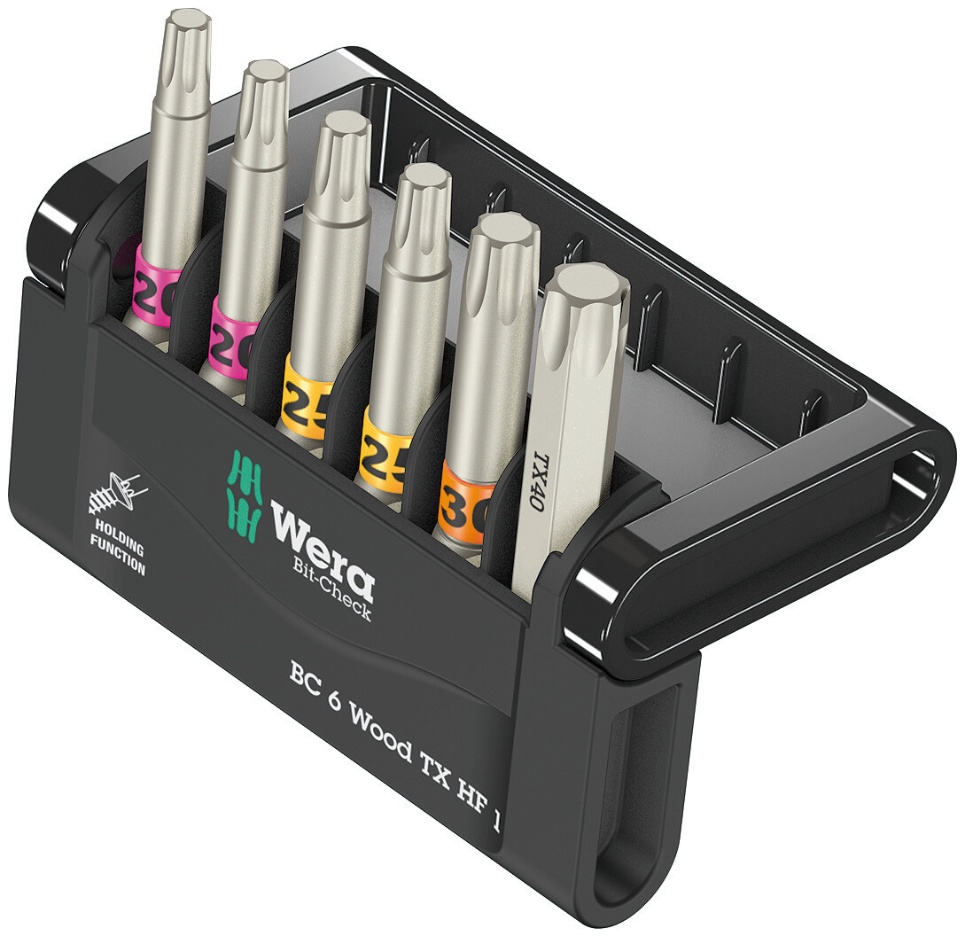Bit-Check 6 Wood TX HF 1, 6-teilig Produktbild img1 L