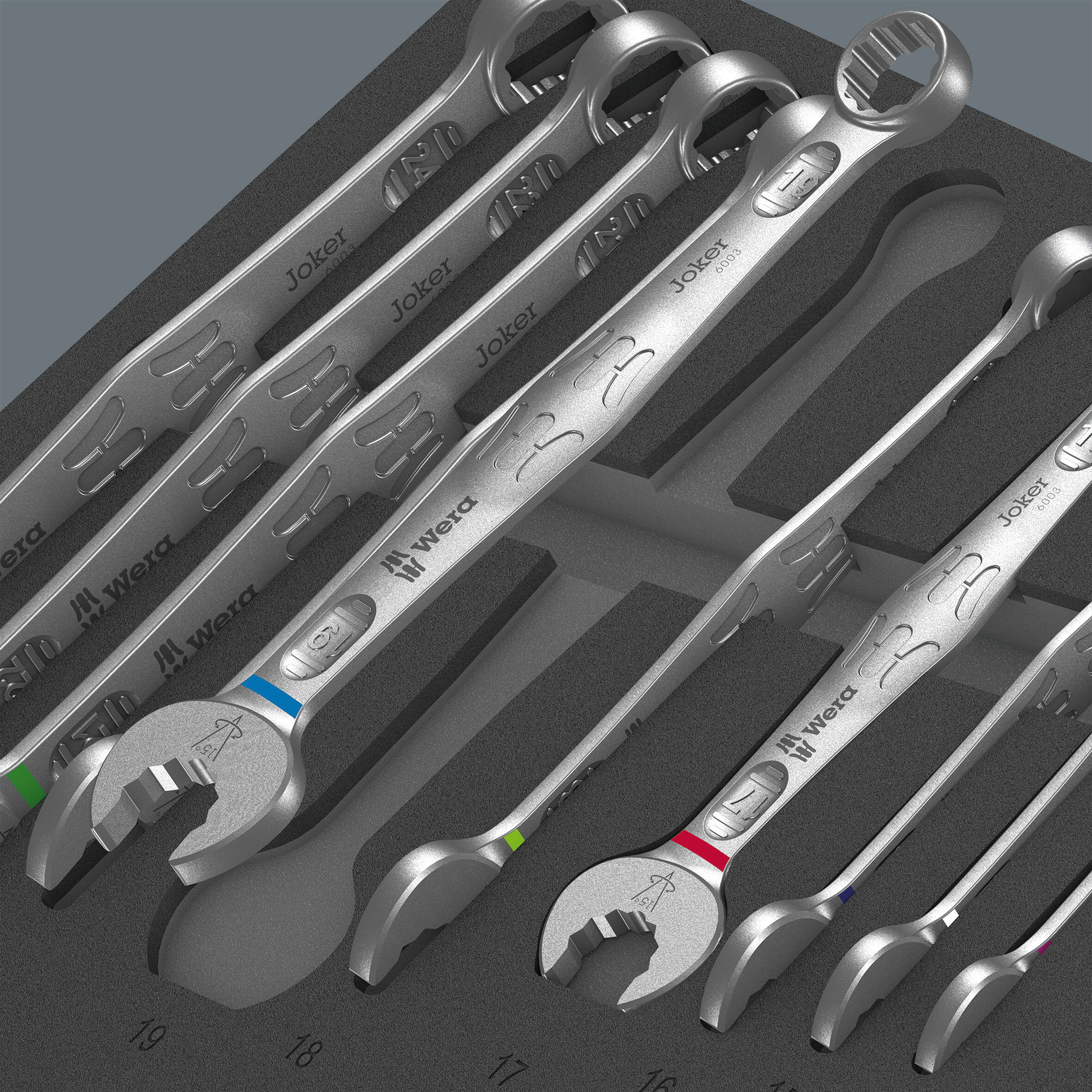 9731 Schaumstoffeinlage 6003 Joker Set 1, 19-teilig Produktbild img4 L