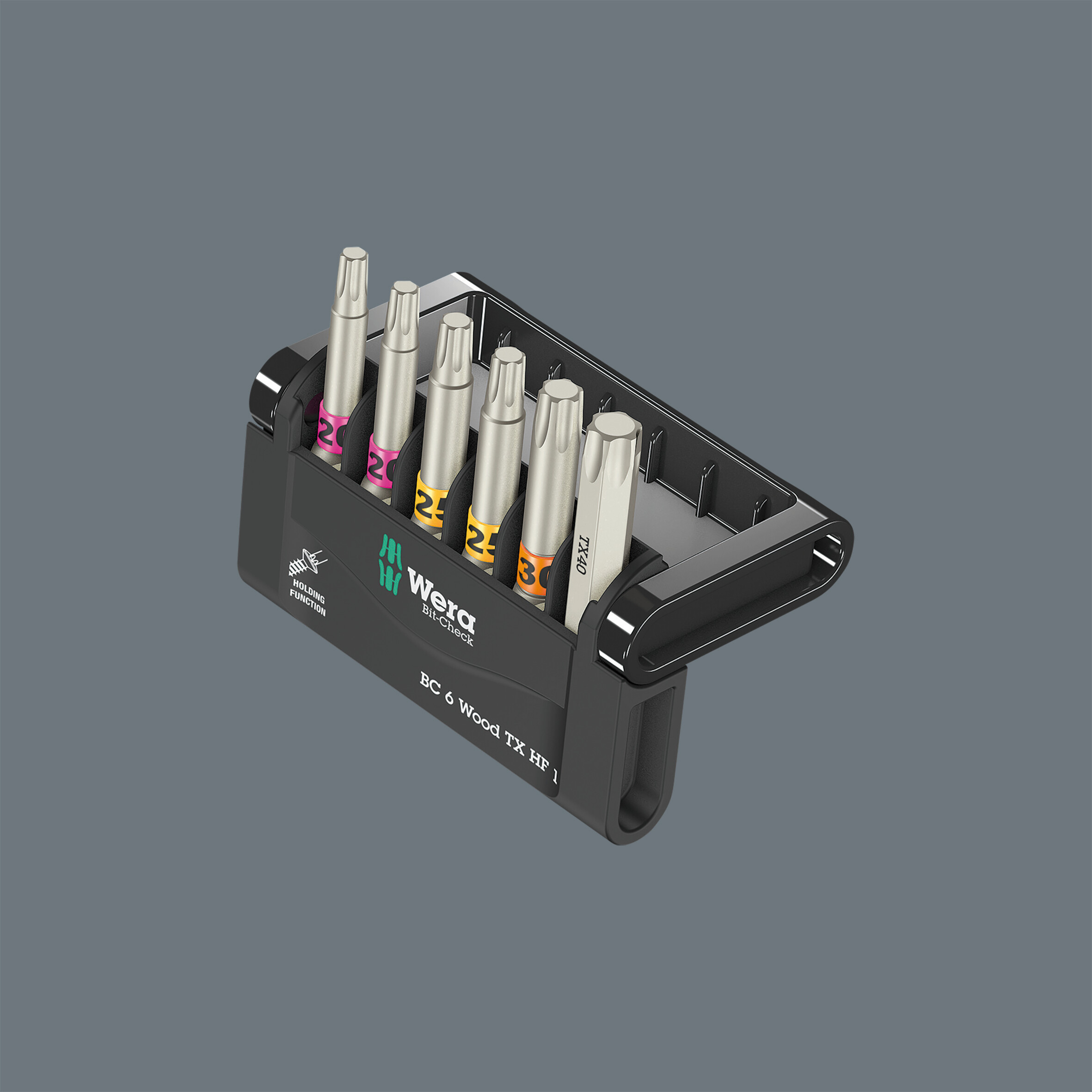 Bit-Check 6 Wood TX HF 1 SB, 6-teilig Produktbild img3 L