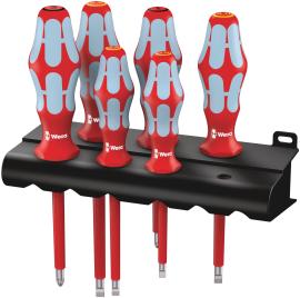 3165 i/6 Schraubendrehersatz, Edelstahl + Rack, 6-teilig Produktbild