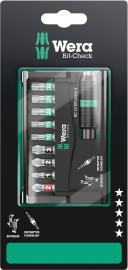 WERA Bit-Sortiment 1/4" BiTorsion 3 SB 10-teilig im Bit-Check Produktbild