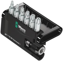 WERA Bit-Sortiment 1/4" TX BO Universal 1 7-teilig im Bit-Check Produktbild