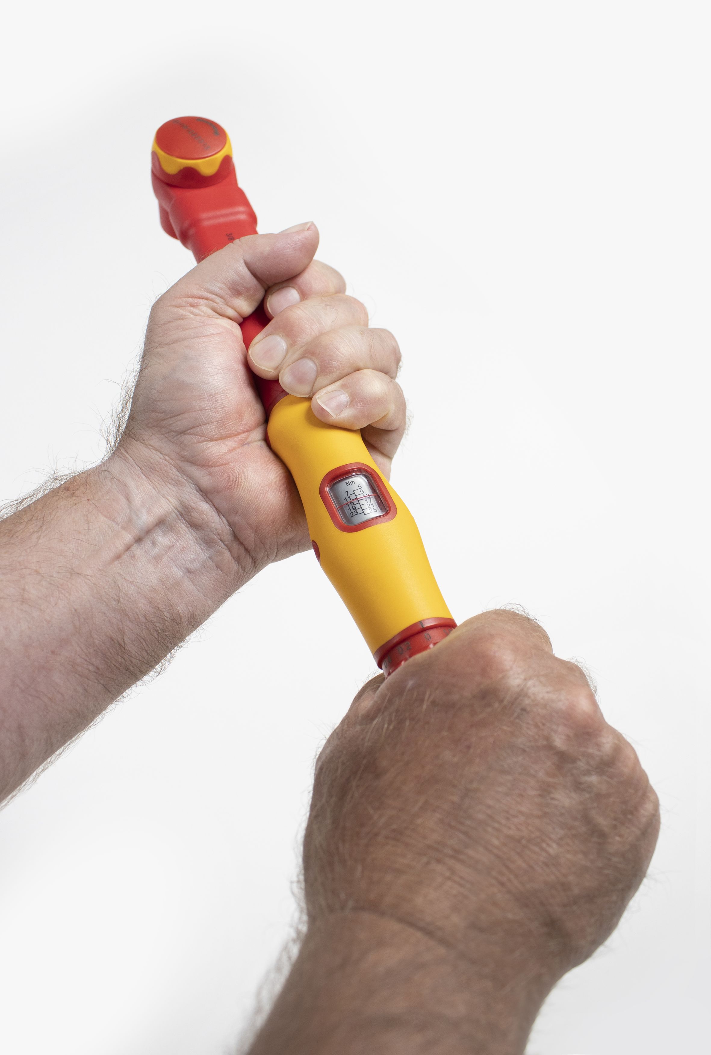 Wiha Drehmomentschlüssel electric 1/4" für Steckschlüssel, variabel einstellbare Drehmomentbegrenzung (43126) Produktbild img3 L