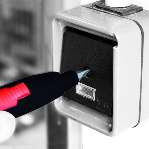 Wiha Schaltschrankschlüssel Stift-Form 7,0 mm- 9- 5 - 8- 3 - 5 (39076) Produktbild img3 L