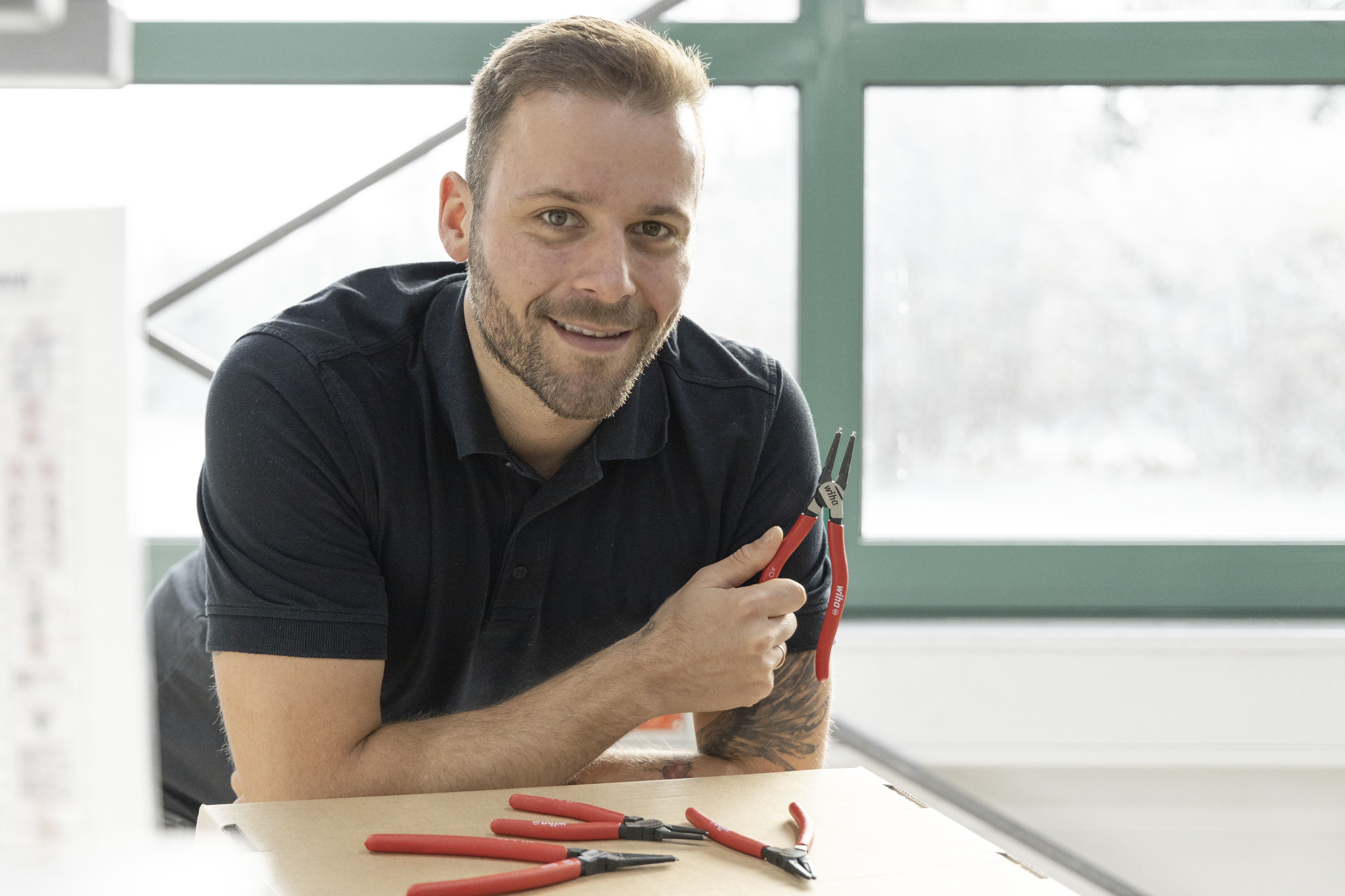 Wiha Zangen Set Classic mit MagicTips® Sicherungsringzangen 4-tlg. (34708) Produktbild img7 L