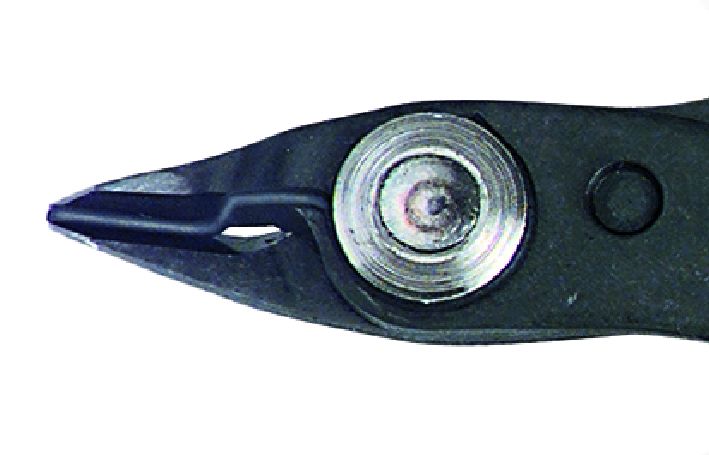 Wiha Seitenschneider Electronic schmaler, spitzer Kopf und Drahthaltefeder ohne Wate 126 mm, 5" (26813) Produktbild img4 L