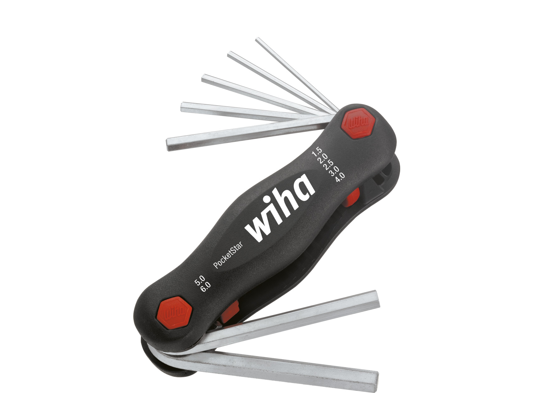 Wiha Multitool PocketStar® Sechskant 7-tlg. in SB-Kartonverpackung (23037) Produktbild img1 L
