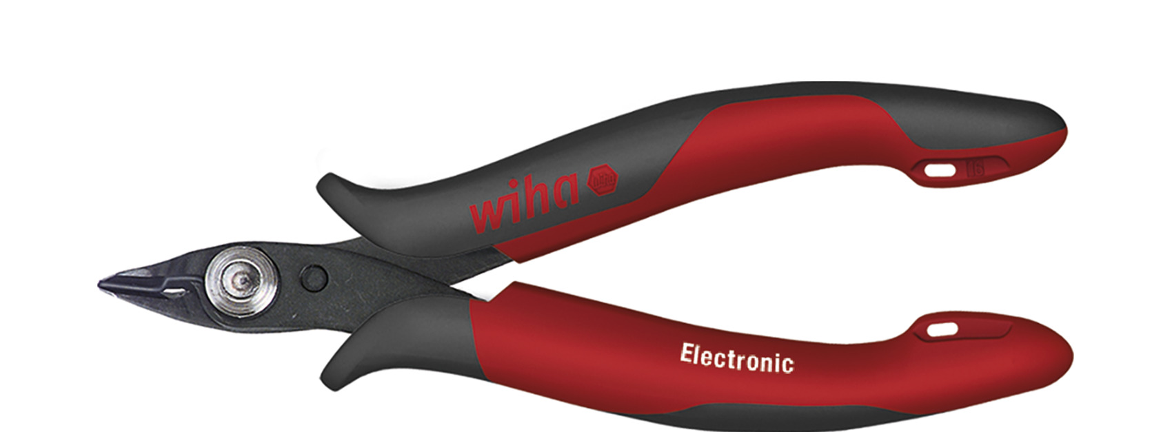 Wiha Seitenschneider Electronic schmaler, spitzer Kopf und Drahthaltefeder ohne Wate 126 mm, 5" (26813) Produktbild img1 L