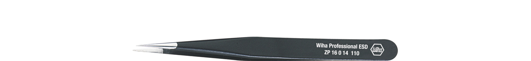 Wiha Präzisionspinzette Professional ESD Typ 3c 3c, 110 mm (32346) Produktbild img1 L