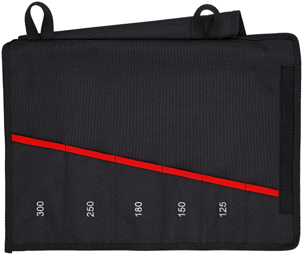KNIPEX 00 19 55 S4 LE Rolltasche für Zangenschlüssel leer 6 Fächer 440 mm 0 SB-Karte/Blister Produktbild img1 L