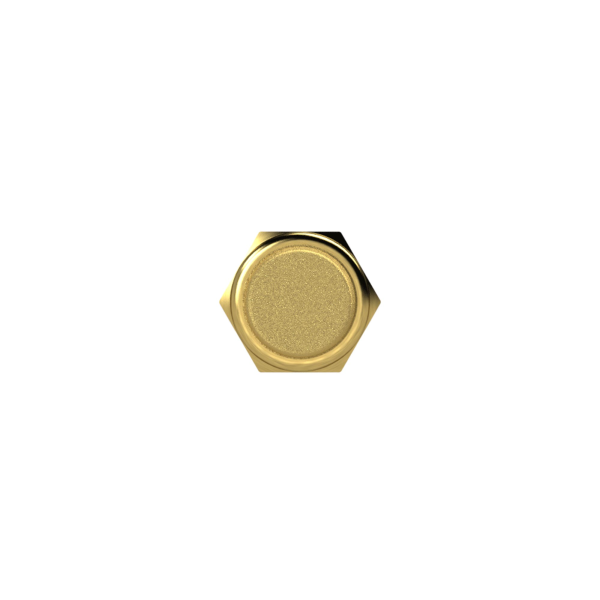 Sinterbronce-Schalldämpfer, Messing Gewinde/Sechskant Produktbild img2 L