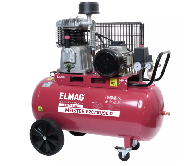 ELMAG Kolbenkompressor MEISTER 620/10/90 D Produktbild img1 L