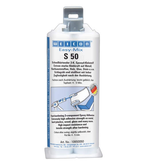 WEICON Easy-Mix S 50 Epoxid-Klebstoff 50 ml Produktbild img1 L