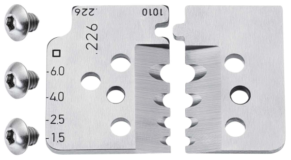 KNIPEX 12 19 11 1 Satz Ersatzmesser für 12 12 11 0 SB-Karte/Blister Produktbild img1 L