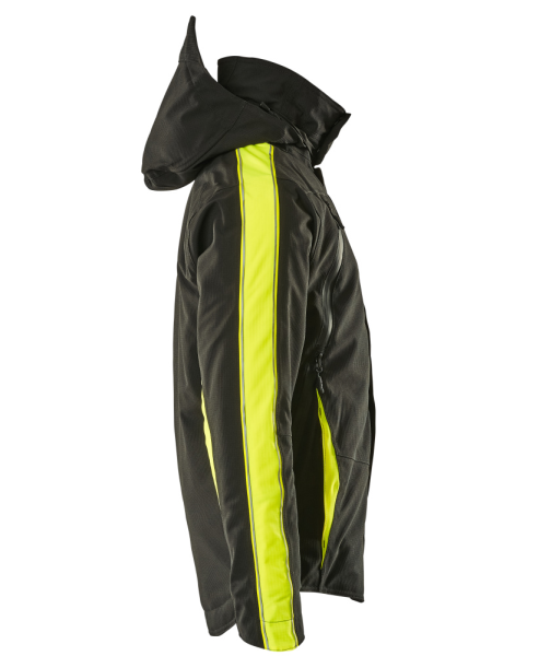 MASCOT® Tolosa Winterjacke Größe 2XL, schwarz/hi-vis gelb Produktbild img4 L