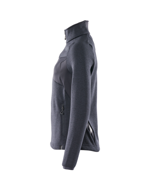 Strickpullover mit Reißverschluss, Damen Strickjacke Produktbild img2 L