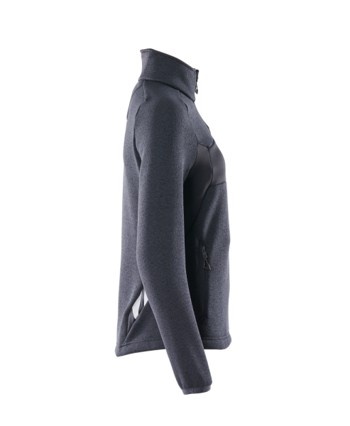 Strickpullover mit Reißverschluss, Damen Strickjacke Produktbild img4 L
