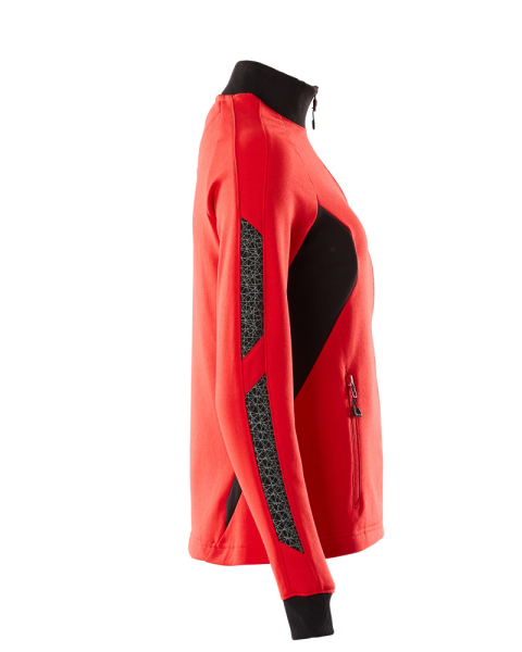 Sweatshirt mit Zipper, Damen Sweatshirt mit Reißverschluss Produktbild img4 L