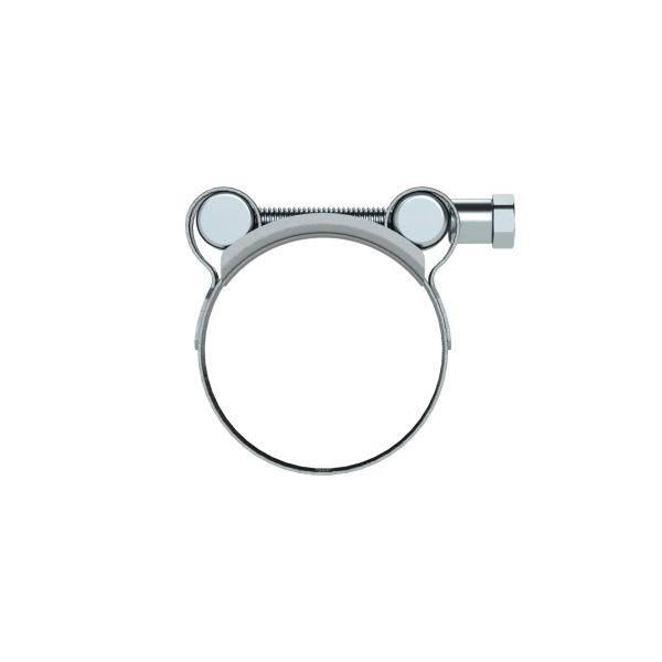 Gelenkbolzenschelle, Chromstahl 1.4016 (W2), 112 - 121 mm, 25 mm Produktbild img3 L
