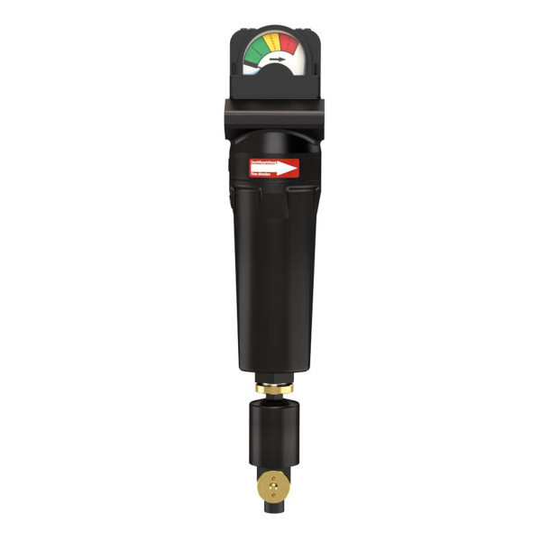 Vorfilter G1/2 mit Differenzdruckmanometer, 1 µm Produktbild img2 L
