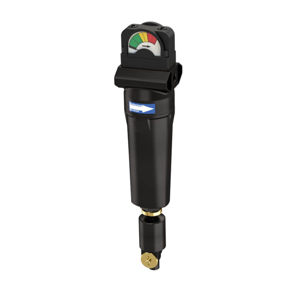 Mikrofilter G1/2 mit Differenzdruckmanometer, 0,01 µm Produktbild img1 L