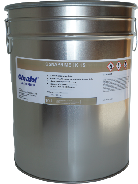 OSNAPRIME 1K Grundierung anthrazit  33 kg Eimer Nr. 7149-7016 Produktbild img1 L