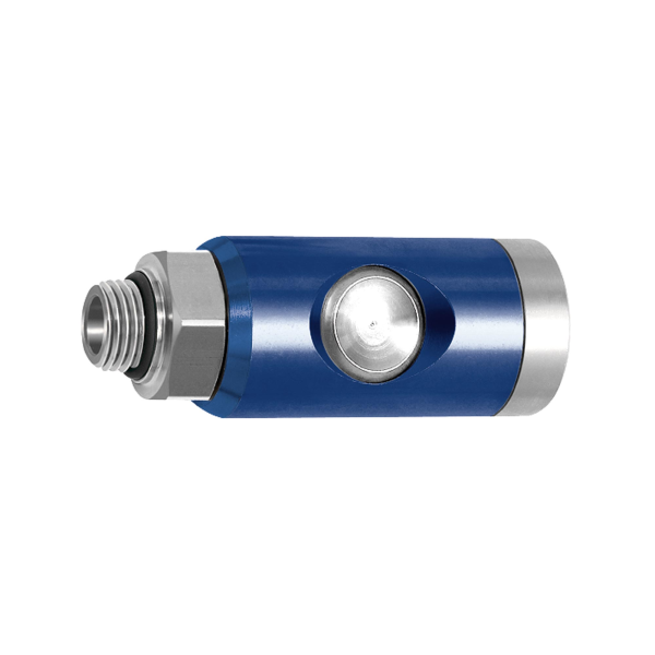 Druckknopf-Sicherheitskupplung NW 7,4, drehbar, Alu Produktbild img1 L