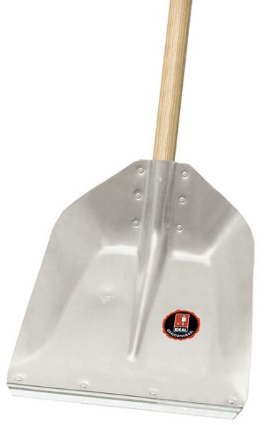 Alu-Randschaufel Hallenser mit Eschenlangstiel 609/9 mit Stahlschutzkante Produktbild img1 L