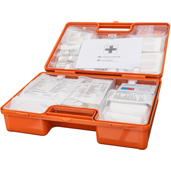 Petex Betriebsverbandkasten PROFI klein nach DIN 13157:2021 orange Produktbild img2 L