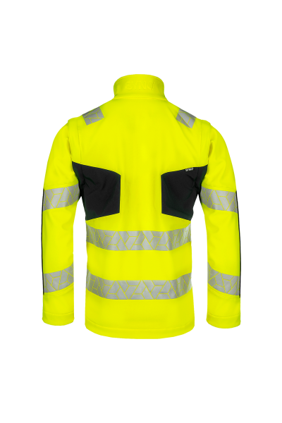SYNQ Warnschutz-Softshelljacke LEDSTART Produktbild img2 L