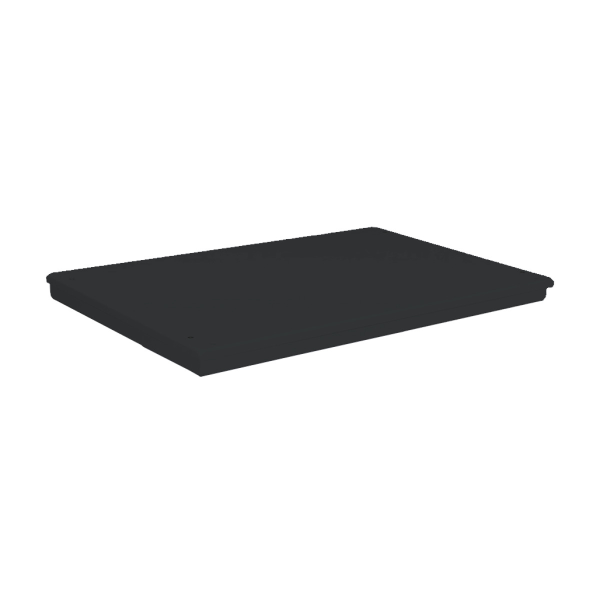 Arbeitsplatte Unicraft Metall, glatt, 1000 x 600 mm Produktbild img1 L