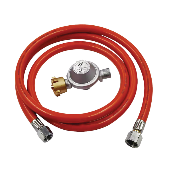 Druckminderer Unicraft 1500 mbar mit Gasschlauch 1,5 m Produktbild img1 L