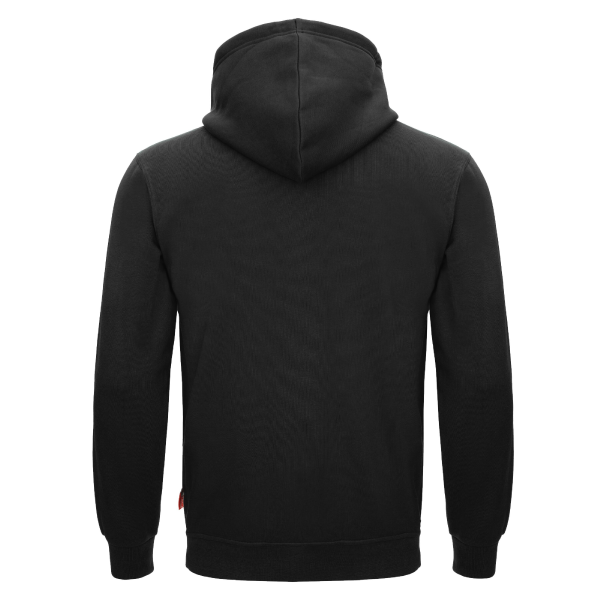 NITRAS MOTION TEX LIGHT, Kapuzenpullover, schwarz, OEKO-TEX Produktbild img2 L