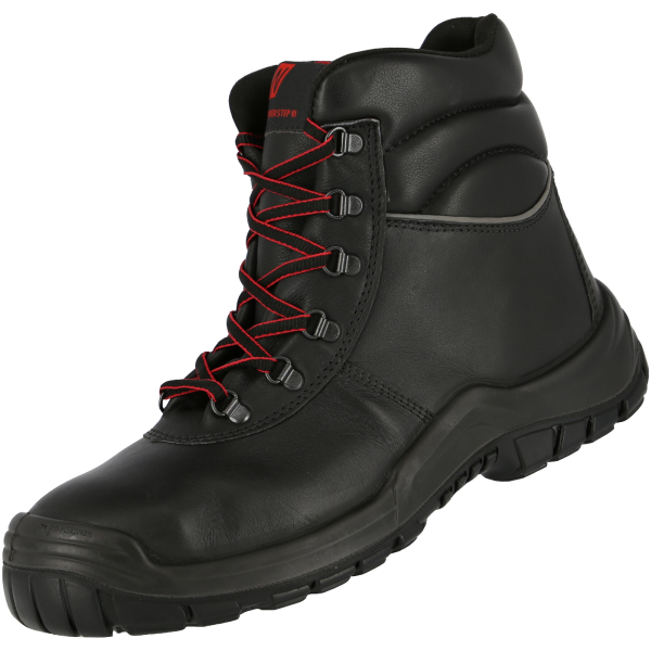 NITRAS POWER STEP MID+, S3 CI HI HRO Sicherheitsstiefel, hoch, schwarz, EN ISO 20345, DGUV Regel 112-191 Produktbild img2 L