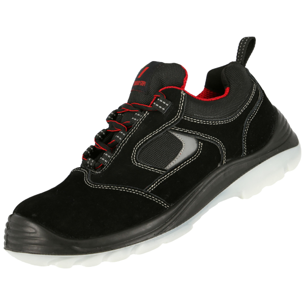NITRAS EASY STEP, S1P Sicherheitshalbschuhe, schwarz, EN ISO 20345, EN 61340-4-3, DGUV Regel 112-191 Produktbild img2 L
