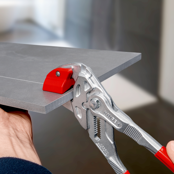 KNIPEX 91 13 250 Fliesenbrechzange 250 mm verchromt mit Kunststoff überzogen 0 SB-Karte/Blister Produktbild img5 L