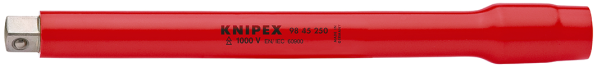 KNIPEX 98 45 250 Verlängerung mit Innen- / Außenvierkant 1/2" 250 mm SB-Karte/Blister Produktbild img1 L