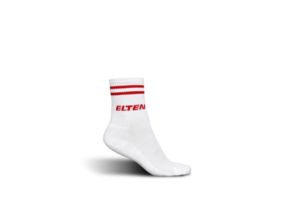 Freizeitsocke ELTEN Casual Socks white-red Produktbild img1 L