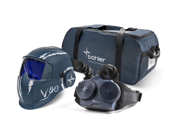Böhler Schweißhelm V80M Air mit Gebläse-Atemschutzsystem Evolution Air Produktbild img1 L