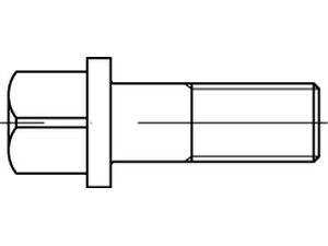 DIN 478 10.9 Vierkantschrauben mit Bund  Produktbild img1 L