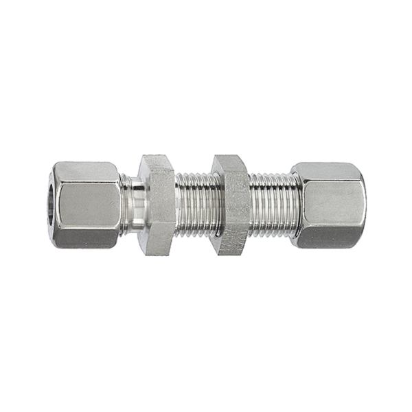 Gerade Schottverschraubung, Edelstahl 1.4571 Produktbild img1 L