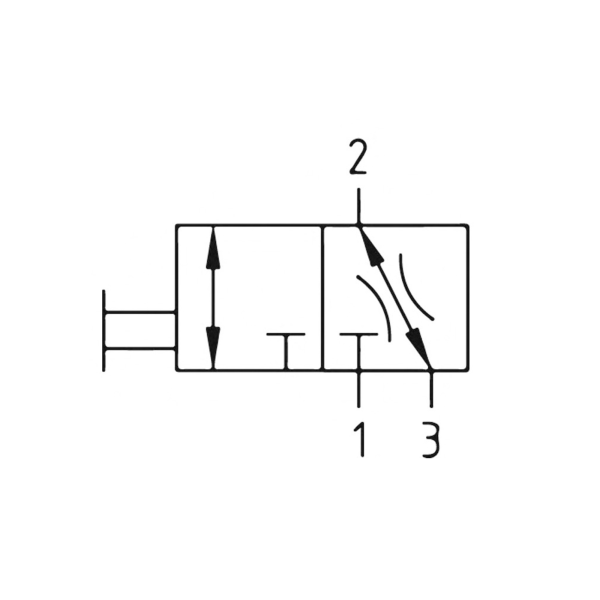 Kugelhahn 3/2-Wege »FUTURA-mini«, abschließbar, BG 0, G 1/4 Produktbild img3 L