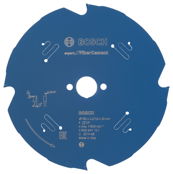 Bosch Expert for Fibre Cement Kreissägeblatt. Für Handkreissägen Produktbild img1 L