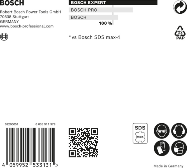 EXPERT SDS max-8X Hammerbohrer Produktbild img8 L