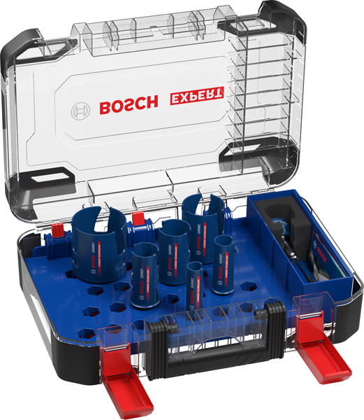 Lochsägenset Electrician 10 tlg. 20-64mm Construction Material EXPERT Bosch Produktbild img8 L
