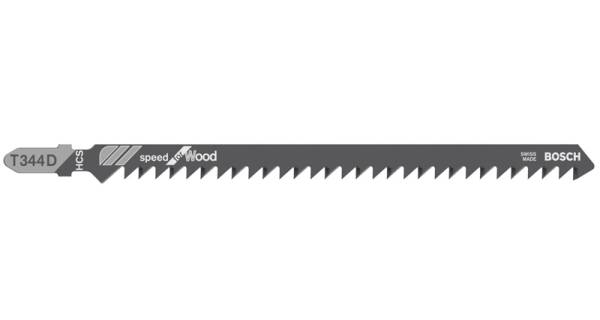 Stichsägeblatt T 344 D Bosch VE à 5 Stück Speed for Wood Produktbild img1 L