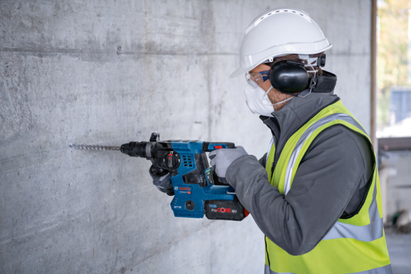 Akku-Kombihammer solo GBH 18V-28 CF Bosch ohne Akku ohne Ladegerät XL-Boxx Produktbild img4 L