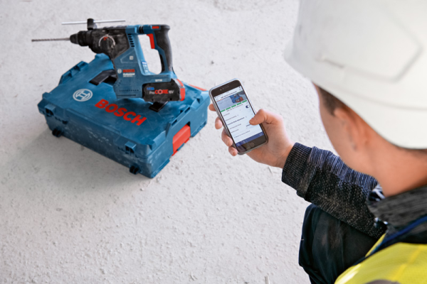 Bosch Akku-Kombihammer solo GBH 18V-24 C ohne Akku ohne Ladegerät L-Boxx Produktbild img5 L