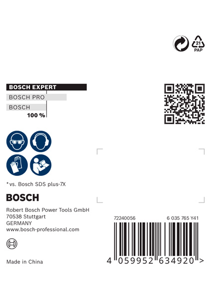 Absaugadapter EXPERT SDS CLEAN plus-8X für Bohrer Ø 12-18mm Bosch Produktbild img8 L